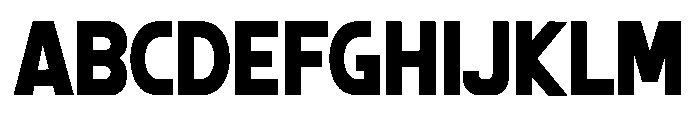 Grind Bold Font UPPERCASE