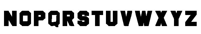 Grindblock Regular Font LOWERCASE
