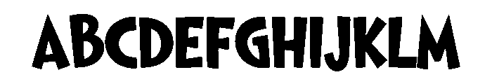 Grinzy Font UPPERCASE
