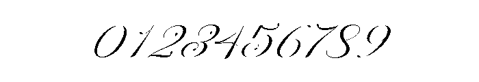 Gristha Script Regular Font OTHER CHARS