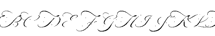 Gristha Script Regular Font UPPERCASE
