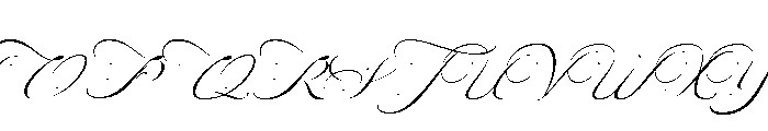 Gristha Script Regular Font UPPERCASE
