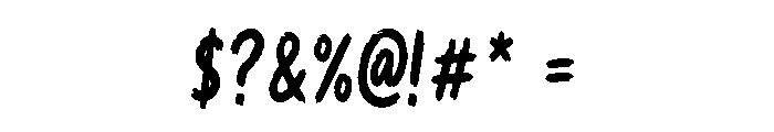Gritfury Font OTHER CHARS