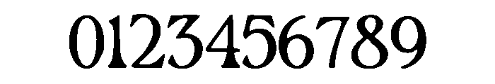 Gritor Regular Font OTHER CHARS