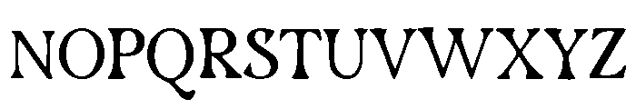 Gritor Regular Font UPPERCASE
