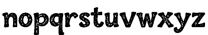 Gritty Bellano Regular Font LOWERCASE