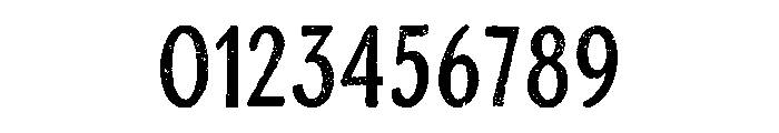 Gritty Gatsby Font OTHER CHARS