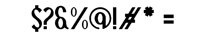 Grohko Font OTHER CHARS