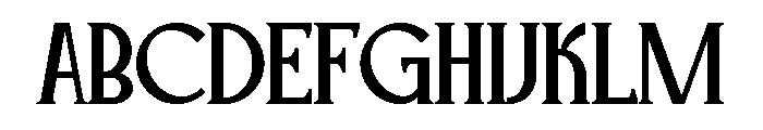 Grohko Font UPPERCASE