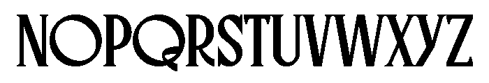 Grohko Font LOWERCASE
