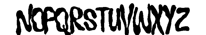 Gromays Regular Font LOWERCASE
