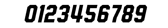 Gront Italic Font OTHER CHARS