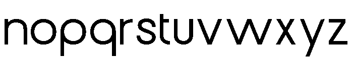 Groominu Regular Font LOWERCASE