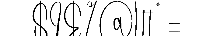 Groompy Font OTHER CHARS