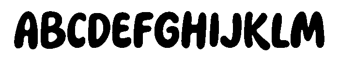 Groove Bounce Font UPPERCASE