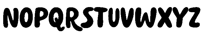 Groove Bounce Font UPPERCASE