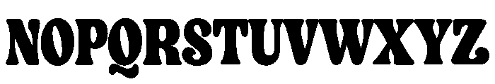 Groove Heart Font UPPERCASE