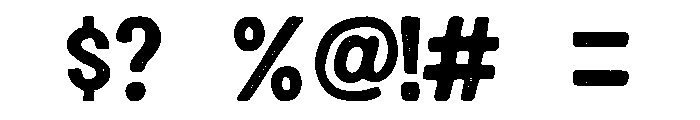 Groovelia Reguler Font OTHER CHARS