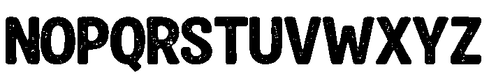 Groovelia Reguler Font UPPERCASE