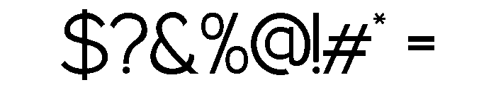 Groovern Regular Font OTHER CHARS