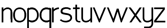 Groovern Regular Font LOWERCASE