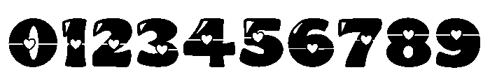 Groovi Heart Font OTHER CHARS