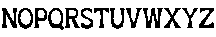 Groovier Font UPPERCASE