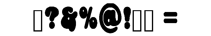Groovy Berry Regular Font OTHER CHARS