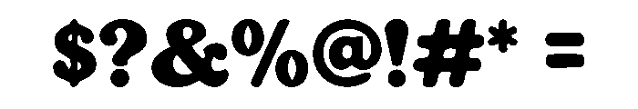 Groovy Bloom Regular Font OTHER CHARS