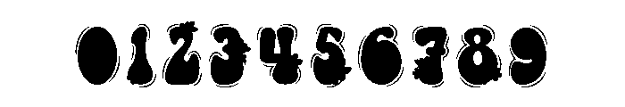 Groovy Bloom Font OTHER CHARS