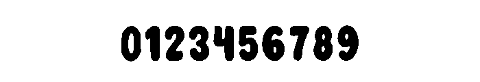 Groovy Bubbly Regular Font OTHER CHARS