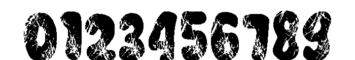 Groovy Destroy Regular Font OTHER CHARS