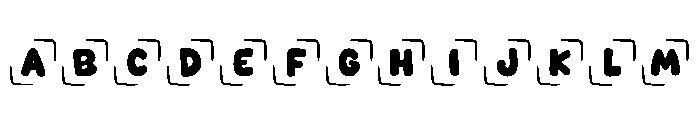 Groovy Frame Regular Font UPPERCASE