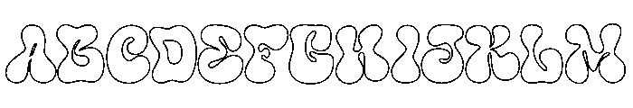 Groovy Ghoul Outline Regular FONT
