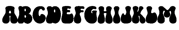 Groovy Groovy Font UPPERCASE