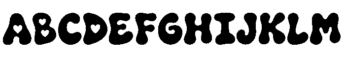 Groovy Hearts FONT