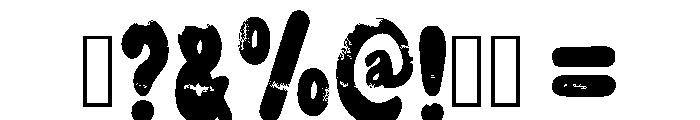 Groovy Holiday Regular Font OTHER CHARS