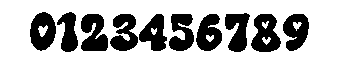 Groovy Holiday Font OTHER CHARS