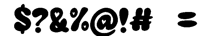 Groovy Holiday Font OTHER CHARS