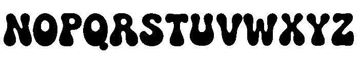 Groovy Holly Font UPPERCASE