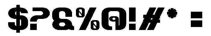 Groovy Kezuro Font OTHER CHARS
