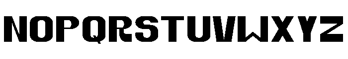 Groovy Kezuro Font UPPERCASE