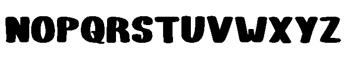 Groovy Kids Regular Font LOWERCASE