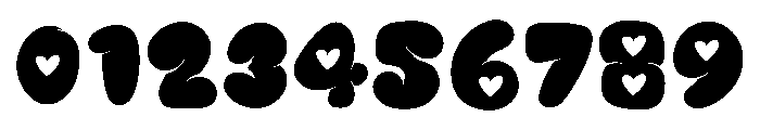 Groovy Loveis Font OTHER CHARS