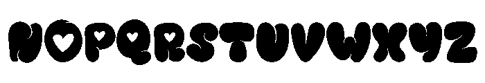 Groovy Loveis Font UPPERCASE