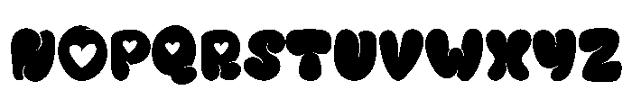 Groovy Loveis Font LOWERCASE