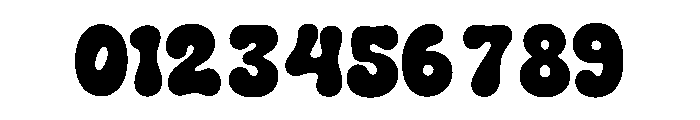 Groovy Melt Font OTHER CHARS