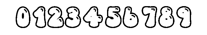 Groovy Pop Soda OutlineShine Font OTHER CHARS