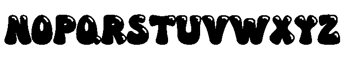 Groovy Pop Soda Shine Font UPPERCASE