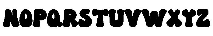 Groovy Pop Soda Solid Font UPPERCASE